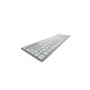 CHERRY KW 9100 SLIM FOR MAC tastiera Universale USB + Bluetooth QWERTY Inglese Argento (JK-9110US-1)