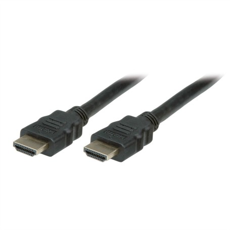 CAVO HDMI+ETHERNET 4K 1MT M/M BK HDR (S3700)
