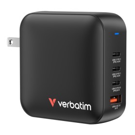 Verbatim Mini GaN Charger 165W Universale Nero AC Ricarica rapida Interno (32216)