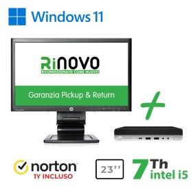 RINOVO HP ULTRA MINI PC REFURBISHED  DM 600-800 G3 RN65532311 NORTON I5-7X00 16GB SSD 256GB W11P + N (RNBUNDLE40) RINOVO HP ULTRA MINI PC REFURBISHED  DM 600-800 G3 RN65532311 NORTON I5-7X00 16GB SSD 256GB W11P + N (RNBUNDLE40)