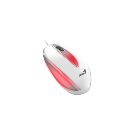 GENIUS MOUSE USB DX-MINI FLASHING LED WHITE (31010025405)