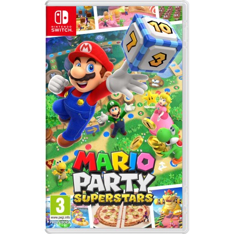 Nintendo Mario Party Superstars Standard Cinese semplificato, Cinese tradizionale, Tedesca, DUT, Inglese, ESP, France (10007270)