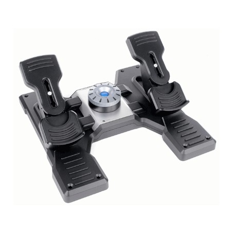 Logitech G G Saitek PRO Flight Rudder Pedals USB Simulazione di Volo (945-000005)