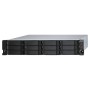 QNAP TL-R1200S-RP contenitore di unità di archiviazione Box esterno HDD/SSD Nero, Grigio 2.5/3.5" (TL-R1200S-RP)