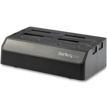 StarTech.com Docking Station per 4 HDD/SSD SATA da 2,5/3,5" - Dock USB 3.1 (10Gbps) con UASP (SDOCK4U313)