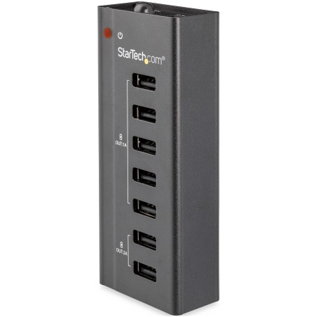 StarTech.com Stazione Ricarica a 7 porte USB con 5x Porte 1A e 2x Porte 2A (ST7C51224EU)