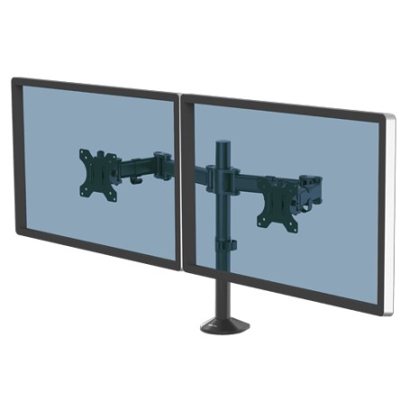 Fellowes Reflex Bras de moniteur double série 68,6 cm (27") Morsa Nero (8502601)