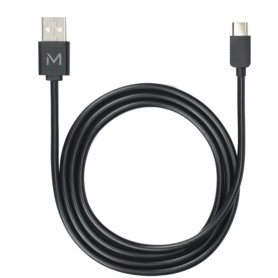 Mobilis 001278 cavo USB 1 m USB A USB C/Lightning Nero (001278)
