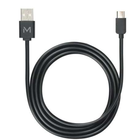 Mobilis 001278 cavo USB 1 m USB A USB C/Lightning Nero (001278)