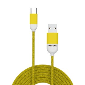 Celly PT-TC001-5Y cavo USB 1,5 m USB 2.0 USB A USB C Giallo (PT-TC001-5Y)