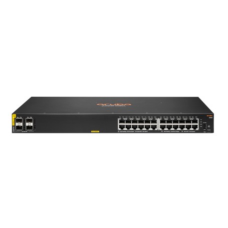 Hewlett Packard Enterprise Aruba 6100 24G Class4 PoE 4SFP+ 370W Gestito L3 Gigabit Ethernet (10/100/1000) Supporto Powe (JL677A)