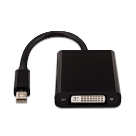 V7 Adaptador negro de vídeo con conector Mini DisplayPort macho a DVI-I hembra (CBL-MD1BLK-5E) V7 Adaptador negro de vídeo con conector Mini DisplayPort macho a DVI-I hembra (CBL-MD1BLK-5E)