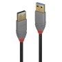Lindy 36752 cavo USB 2 m USB 3.2 Gen 1 (3.1 Gen 1) USB A Nero (36752)