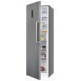 Congelatore Exquisit GS295-NF-H-040E, larghezza 60 cm, 274L, No Frost, display, aspetto inox