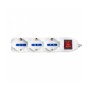 Vultech MU-02 prolunghe e multiple 1,5 m 9 presa(e) AC Bianco (MU-02)