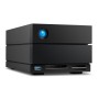 LaCie 2BIG DOCK array di dischi 16 TB Desktop Nero (STLG16000400)