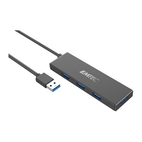 Emtec T620A Type-A Classic Hub USB 3.2 Gen 1 (3.1 Gen 1) Type-A (ECHUBT620A)