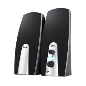 Trust 24660 set di altoparlanti 5 W PC/PC portatile Nero, Metallico 2.0 canali (24660)