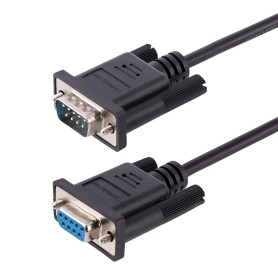 StarTech.com Cavo Seriale Null Modem RS232 da 3 m - Cavo Seriale Crossover con Schermatura in Alluminio - (9FMNM-3M-RS232-CABLE) StarTech.com Cavo Seriale Null Modem RS232 da 3 m - Cavo Seriale Crossover con Schermatura in Alluminio - (9FMNM-3M-RS232-CABLE)