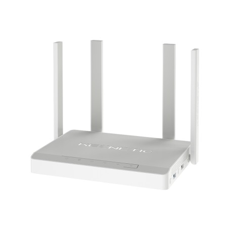 Keenetic KN-1011 router wireless Gigabit Ethernet Dual-band (2.4 GHz/5 GHz) Grigio, Bianco (KN-1011-01EN)