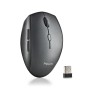 NGS MOUSE NERO ERGONOMICO SENZAFILI E BOTTONI SILENZIOSI (BEEBLACK)