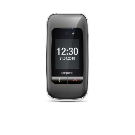 Emporia ONE 6,1 cm (2.4") 80 g Grigio, Argento Telefono per anziani (V200_001_SG)