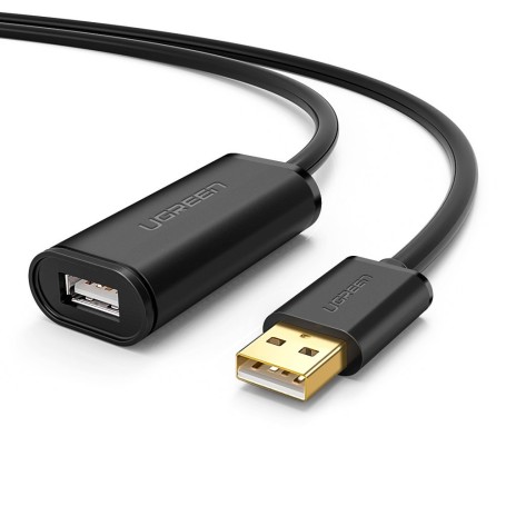 Ugreen 10319 cavo USB 5 m USB 2.0 USB A Nero (10319)