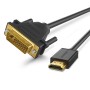 Ugreen 10135 cavo e adattatore video 2 m DVI HDMI (10135)