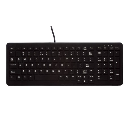 Active Key AK-CB7000F tastiera USB QWERTZ Tedesco Nero (AK-CB7000F-U1-B/GE)