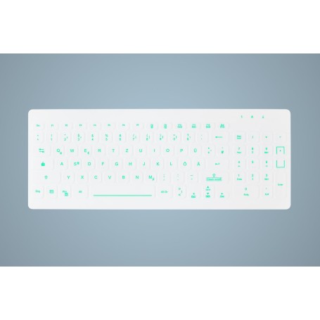 Active Key AK-CB7012 tastiera USB Tedesco Bianco (AK-CB7012F-US-W/GE)