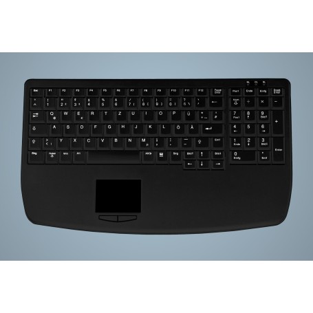 Active Key AK-7410-G tastiera PS/2 Tedesco Nero (AK-7410-GP-B/GE)