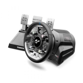 Thrustmaster T-GT II Volant + pedalier 4160823 Nero, Acciaio satinato USB Sterzo + Pedali PC, PlayStation 4, PlayStati (4160823)