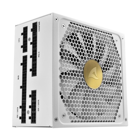 Sharkoon Rebel P30 Gold alimentatore per computer 1000 W 20+4 pin ATX ATX Bianco (REBEL P30 GOLD WH 1000W)