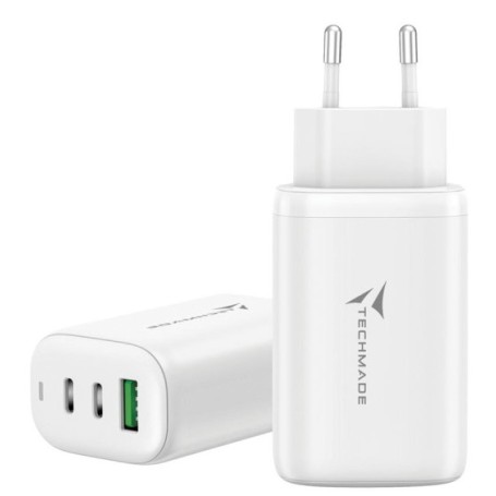ALIM.NOTEBOOK 65W 2USBC 1USBA WHITE (TM-P937-WH)