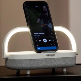 CASSA BLUETOOTH LAMPADA CARIC.10W (M-001WH)