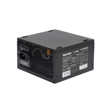 VULTECH ALIMENTATORE CON VENTOLA DA 12CM TERMOREGOLATA, SERIE ESSENCE (VPS-A650ER)