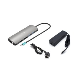I-TEC USB-C METAL NANO 2X HDMI DOCKING STATION, PD 100W + CHARGER 100W (C31NANOHDM2D100)