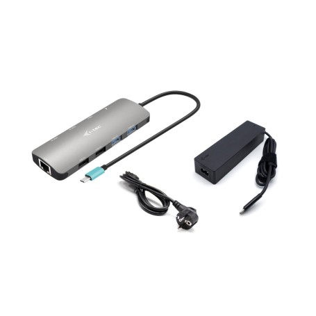 I-TEC USB-C METAL NANO 2X HDMI DOCKING STATION, PD 100W + CHARGER 100W (C31NANOHDM2D100)