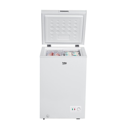 Beko CF100EWN: Congelatore Orizzontale, Statico, 98 L, 54.5 cm (8996603200)
