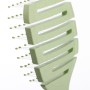 Muitomas HAIRBRUSHLGN spazzola e pettine Adulto Spazzola piatta Verde 1 pz