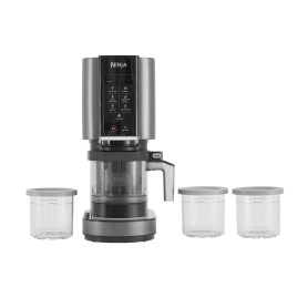 CREAMi Eismaschine NC300EU (schwarz/silber, fr 1.400ml Eiscreme, 800 Watt)
