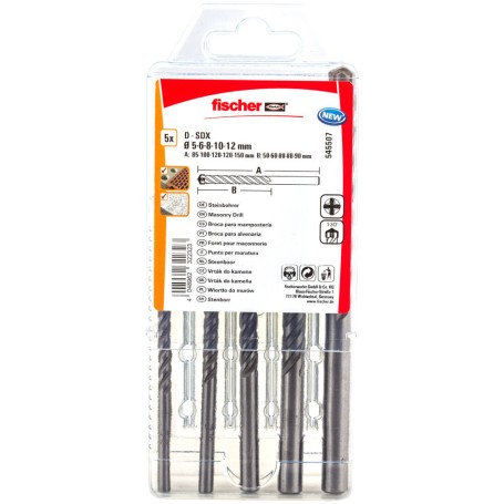 Fischer 545507 punta per trapano 1 pz