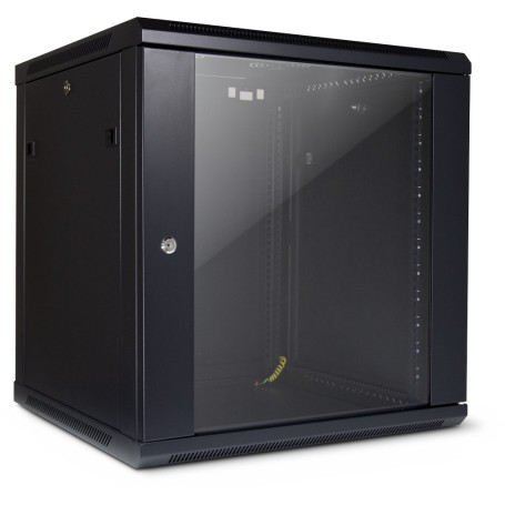 Inter-Tech SMA-6612 12U Da parete Nero (88887254)