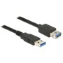 DeLOCK 85057 cavo USB 3 m USB 3.2 Gen 1 (3.1 Gen 1) USB A Nero (85057)