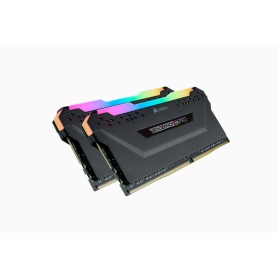 DIMM 32 GB DDR4-3200 (2x 16 GB) Dual-Kit (schwarz, CMW32GX4M2E3200C16, Vengeance RGB, INTEL XMP)