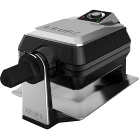 Krups FDD95D 2 waffle 1200 W Nero, Acciaio inox (FDD 95D)