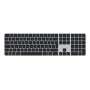 Magic Keyboard mit Touch ID und Ziffernblock (silber/schwarz, DE-Layout, fr Mac Modelle mit Apple Chip) (MXK83D/A)