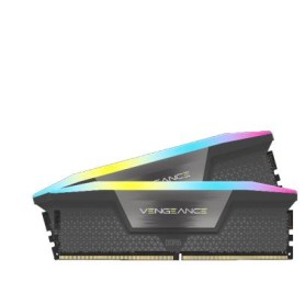 DIMM 32 GB DDR5-5600 (2x 16 GB) Dual-Kit (grau, CMH32GX5M2B5600Z40, Vengeance RGB, AMD EXPO)
