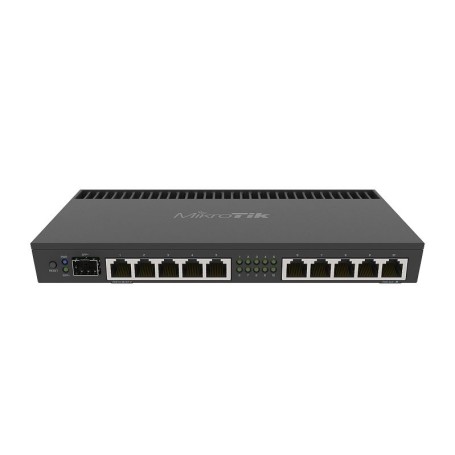 Mikrotik RB4011IGS+RM router cablato Gigabit Ethernet Nero (MT RB4011iGS+RM)