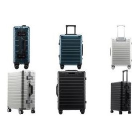 ALUMAXX Reisetrolley, mit Vollalukoffer, schwarz arretierbares Teleskoptrolleysystem, Tragegriff, TSA Schloss - 1 Stück (45191)